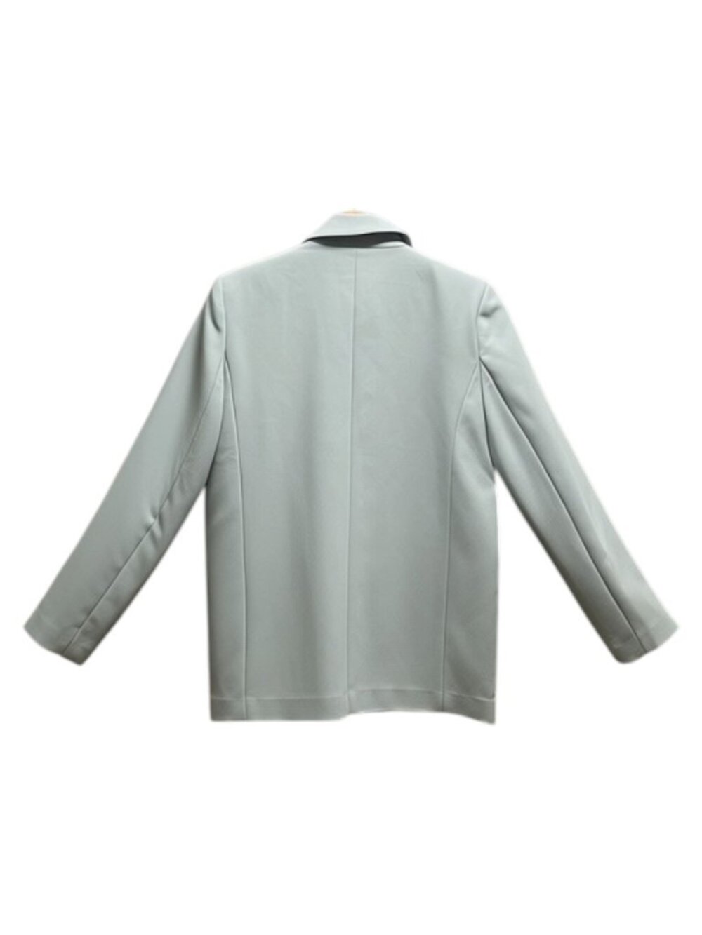 Abercrombie & Fitch Relaxed Suiting Blazer Mint Green Size M NWT Minimalist Cute - Picture 11 of 13